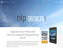 Tablet Screenshot of nlp-secrets.com